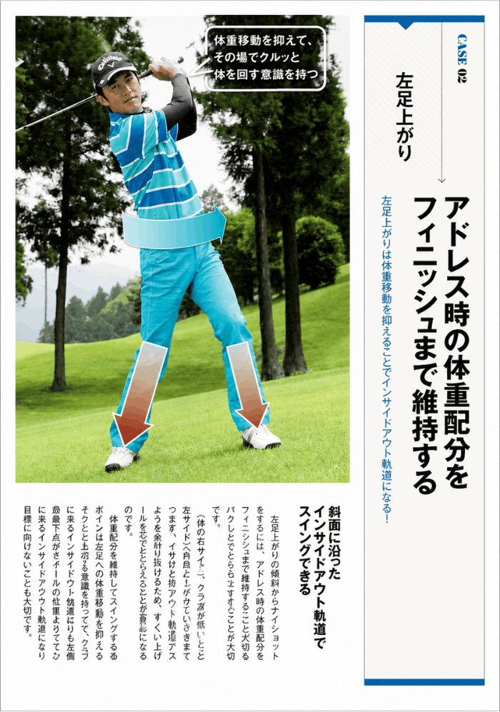 ゴルフスイング指導